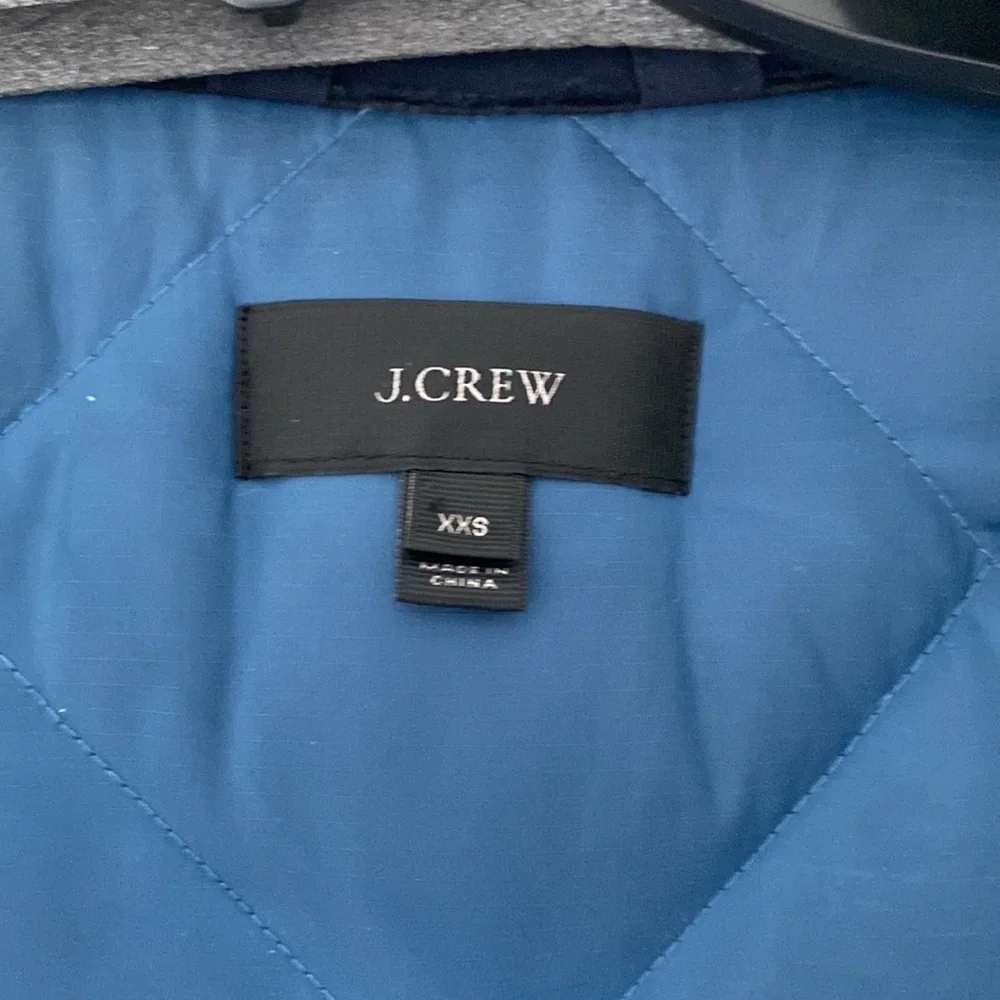 Jcrew Navy Down Nordic Parka